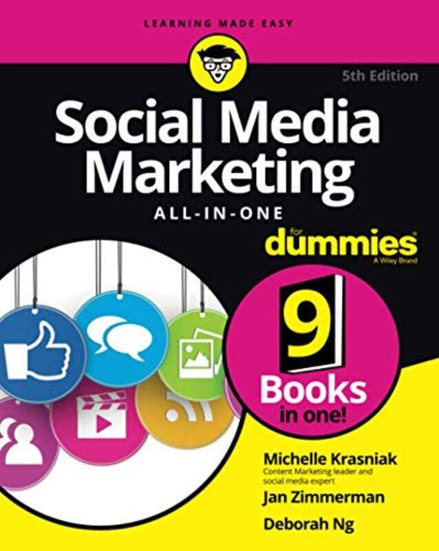 

Social Media Marketing AllinOne For Dummies by Michelle KrasniakJan ZimmermanDeborah Ng-Paperback