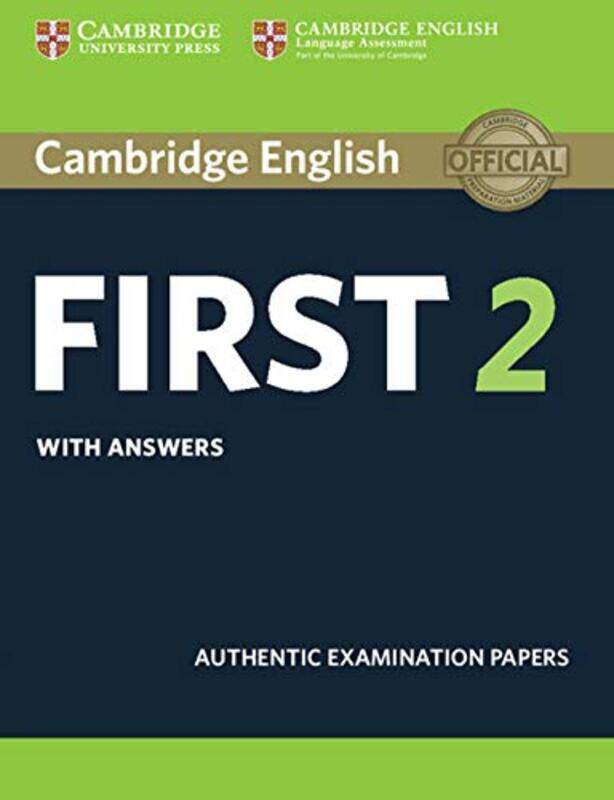 

Cambridge English First 2 Students Book with answers by Peter University of California Los Angeles Baldwin-Paperback