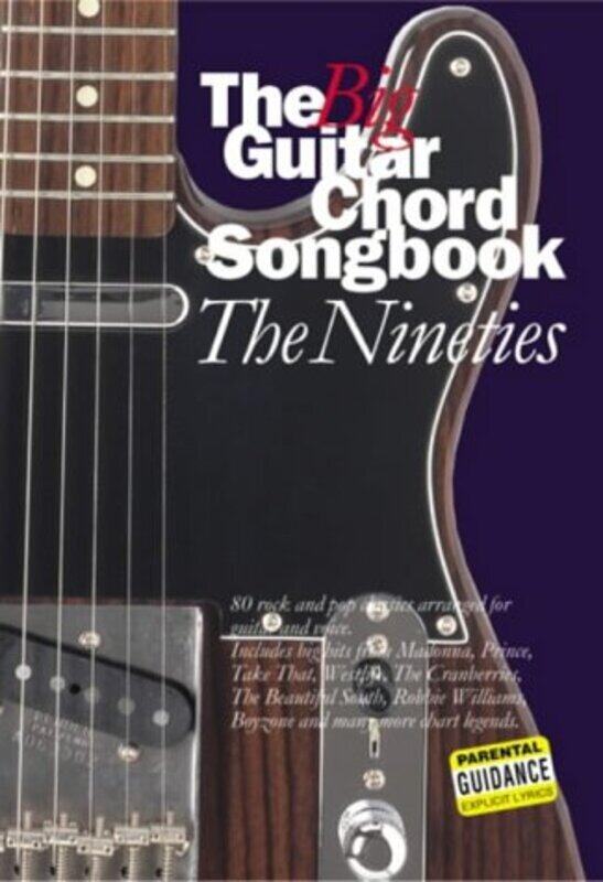 

The Big Guitar Chord Songbook: The Nineties , Paperback by Wise Publications