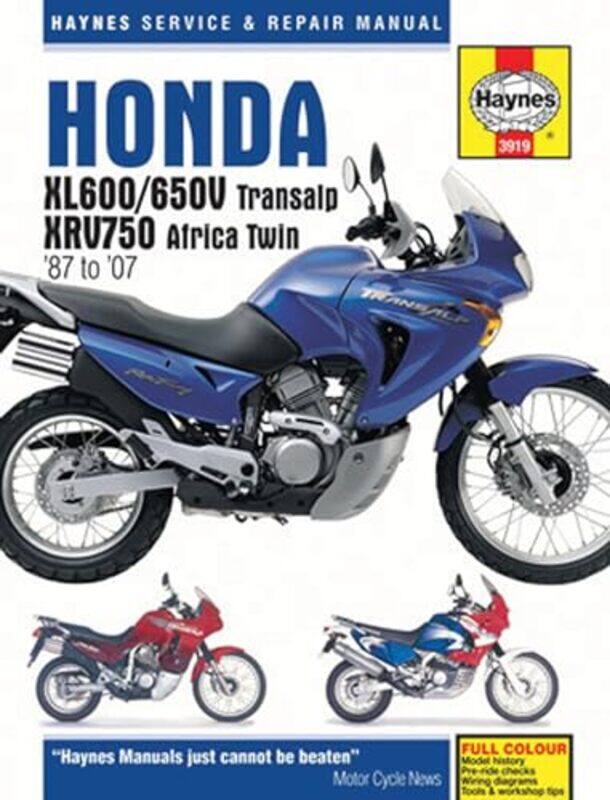 

Honda XL600650 Transalp & XRV750 Africa Twin 87 07 by Stephen ChalkeChris Coley-Paperback