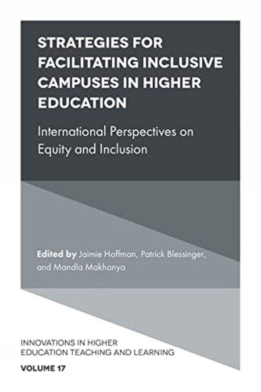 

Strategies for Facilitating Inclusive Campuses in Higher Education by David Riddell-Hardcover