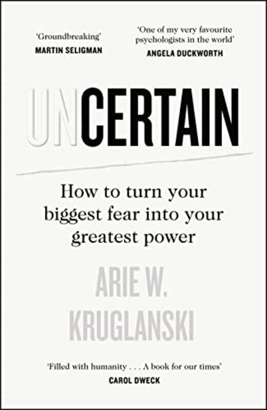 

Uncertain by Arie Kruglanski-Paperback