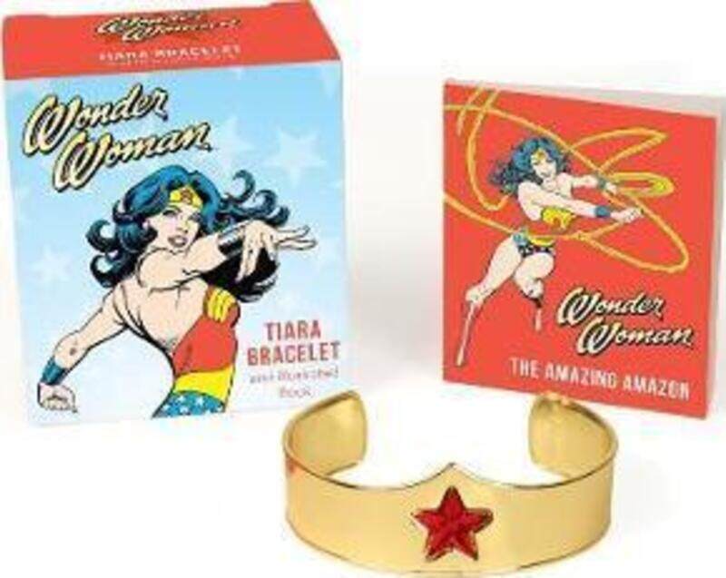 

Wonder Woman Tiara Bracelet and Illustrated Book, Paperback Book, By: Matthew Manning