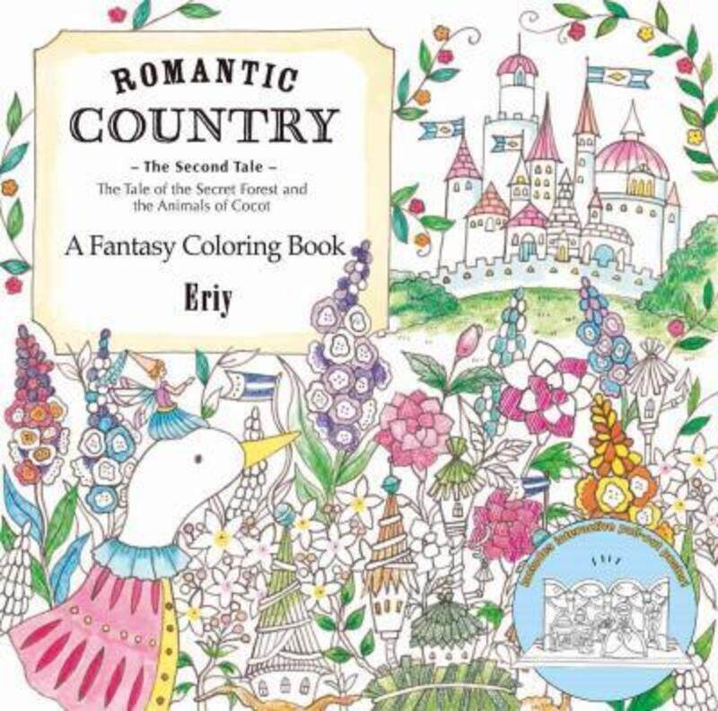 

Romantic Country: The Second Tale: A Fantasy Coloring Book.paperback,By :Eriy - Eriy