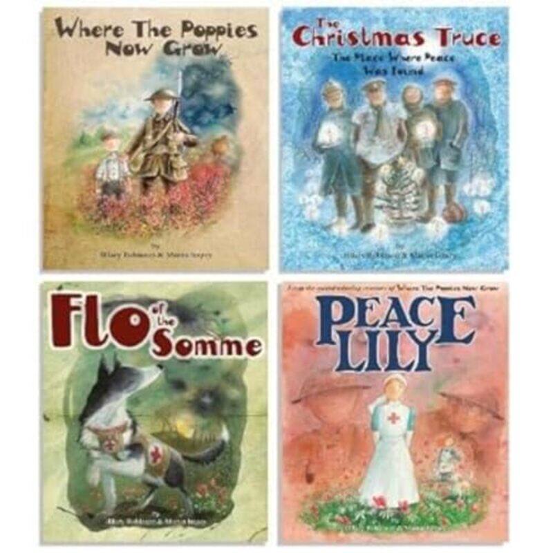 

Where The Poppies Now Grow The Complete Collection of 4 Books by Hilary Robinson-Paperback