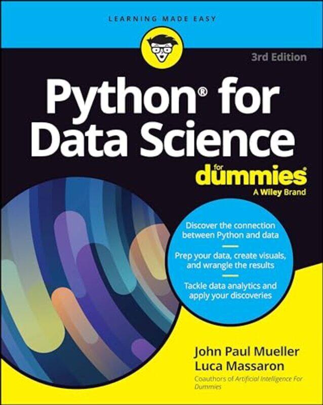 

Python for Data Science For Dummies by Mueller, John Paul - Massaron, Luca Paperback