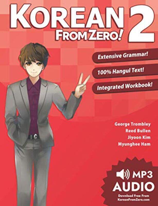 

Korean From Zero!: Book 2 By Trombley, George Paperback