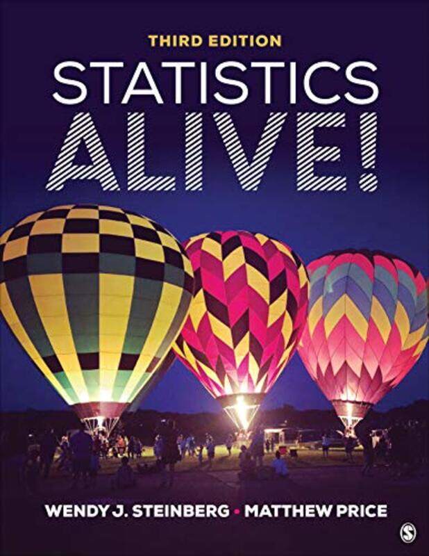 

Statistics Alive! by Eric Saunders-Paperback