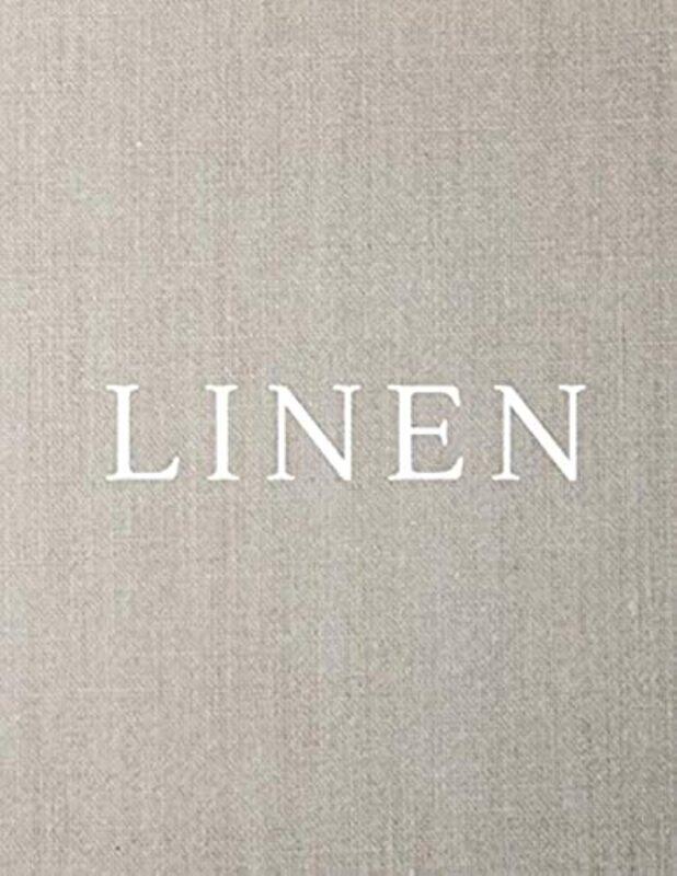 

Linen: A Decorative Book Perfect for Stacking on Coffee Tables & Bookshelves Customized Interior,Paperback by Co, Decora Book