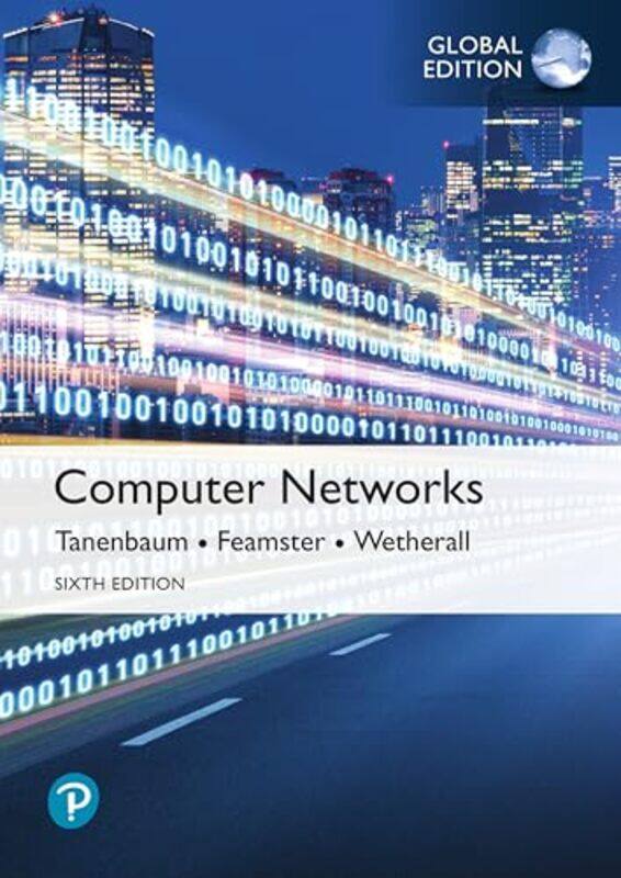 

Computer Networks Global Edition by Andrew Tanenbaum - Paperback