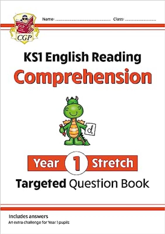 

Ks1 English Year 1 Stretch Reading Comprehension Targeted Question Book With Answers by CGP Books - CGP Books-Paperback