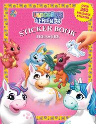 Unicorns & Friends Sticker Book Treasury, Paperback Book, By: Phidal Publishing Inc.