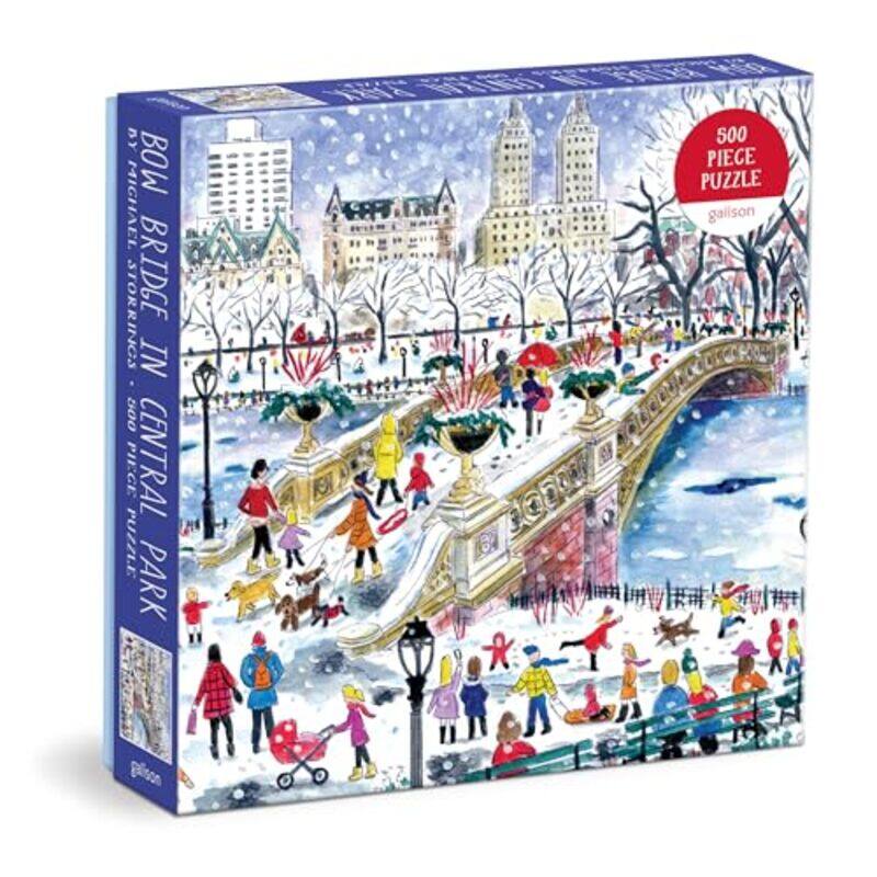 

Bow Bridge In Central Park 500Pc Puzzle By Storrings Michael - Hardcover