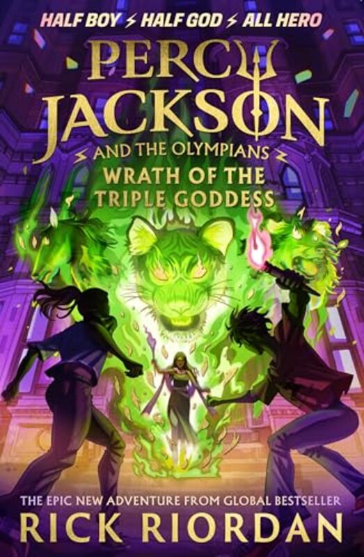 Percy Jackson And The Olympians Wrath Of The Triple Goddess By Rick Riordan - Paperback