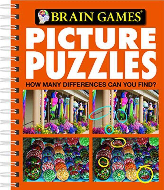 

Brain Games Picture Puzzles #5 How Many Differences Can You Find Volume 5 by Publications International Ltd - Brain Games - Paperback