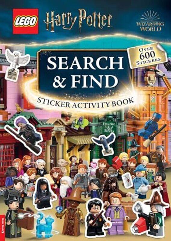 

Lego Harry Potter Search & Find Sticker Activity Book With Over 600 Stickers By Legobuster Books...Paperback