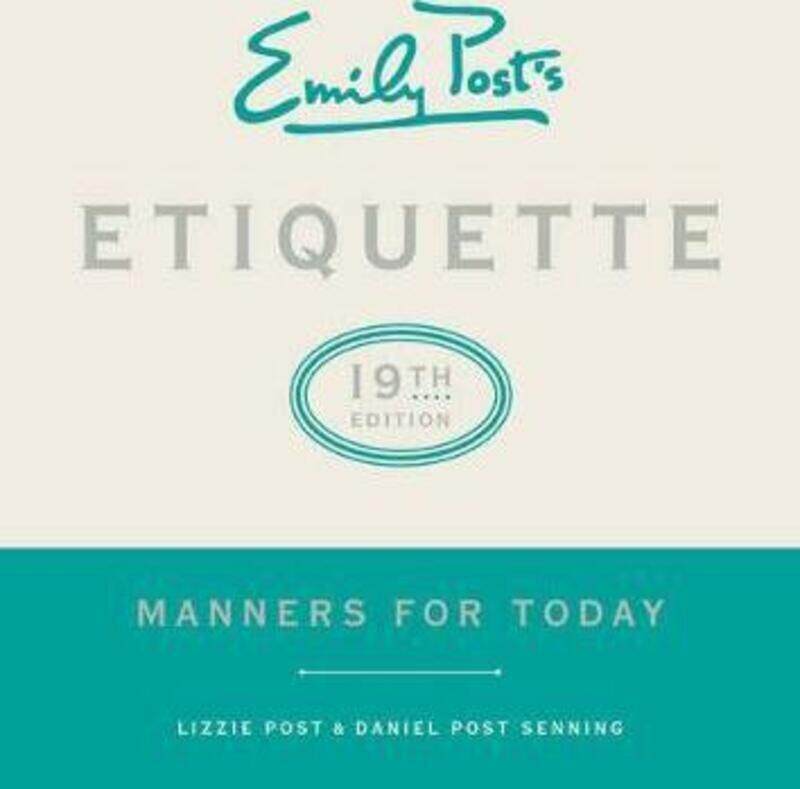 

Emily Post's Etiquette: Manners for Today.Hardcover,By :Post, Lizzie - Senning, Daniel Post