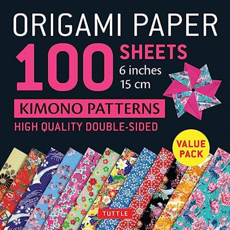 

Origami Paper 100 Sheets Kimono Patterns By Tuttle - Paperback