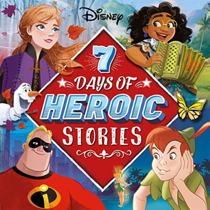 

Disney 7 Days of Heroic Stories by Walt Disney-Hardcover