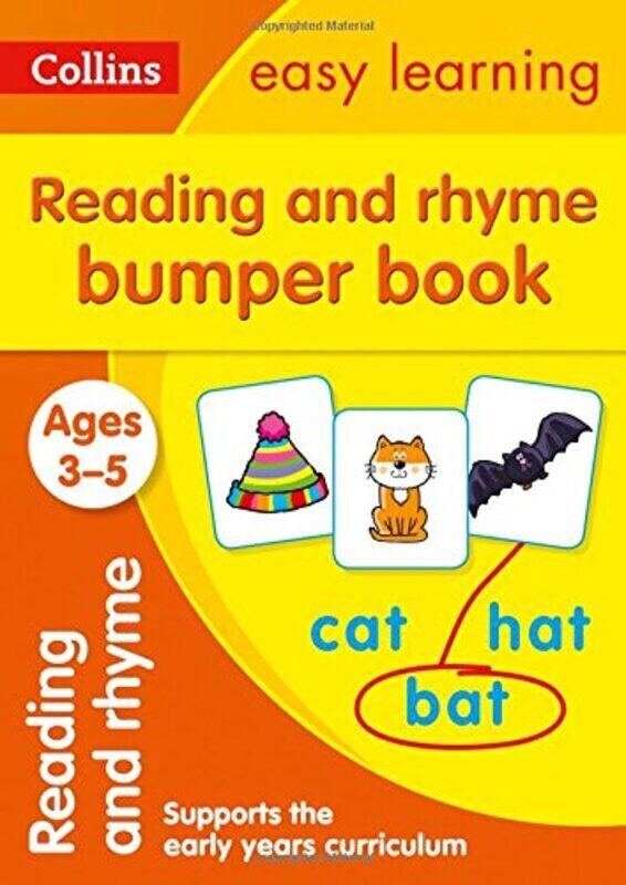 

Reading and Rhyme Bumper Book Ages 3-5: Ideal for Home Learning (Collins Easy Learning Preschool)