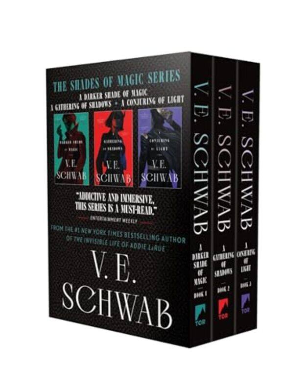 

Shades Of Magic Trilogy Boxed Set A Darker Shade Of Magic A Gathering Of Shadows A Conjuring Of L,Paperback By Schwab, V E