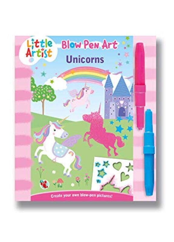 

LITTLE ARTIST BLOW PEN ART UNICORNS by Emily Ansara Baines-Paperback