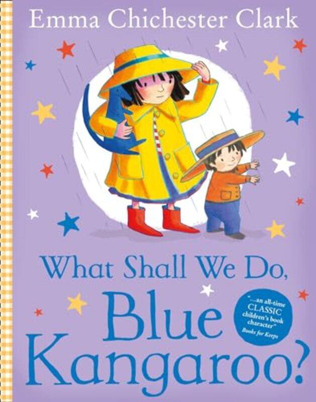 

What Shall We Do Blue Kangaroo by Emma Chichester Clark-Paperback