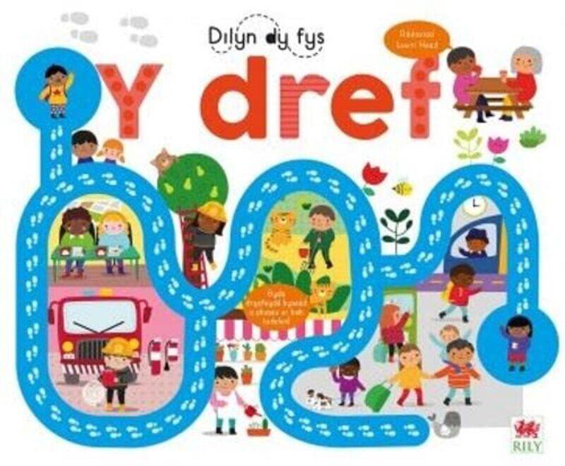 

Cyfres Dilyn dy Fys Dref Y by Really Decent booksBarbi SidoLowri Head-Hardcover