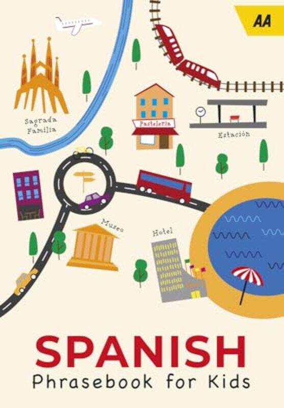 

AA Spanish Phrasebook for Kids -Paperback