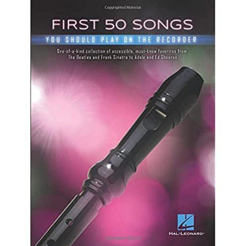 

First 50 Songs You Should Play On Record by UNKNOWN-Paperback