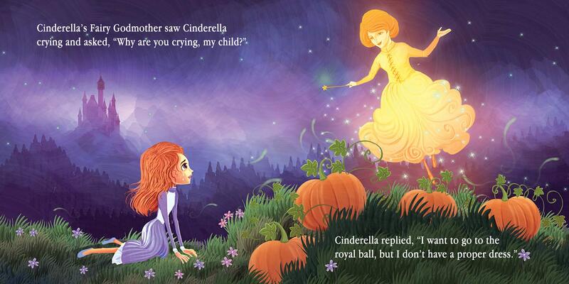 5 Minutes Fairy Tales Cinderella: Abridged Fairy Tales For Children (Padded Board Books), Board Book, By: Wonder House Books