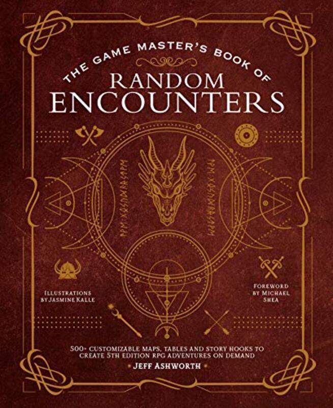 

The Game Masters Book of Random Encounters: 500+ customizable maps, tables and story hooks to creat , Hardcover by Ashworth, Jeff - Kalle, Jasmine