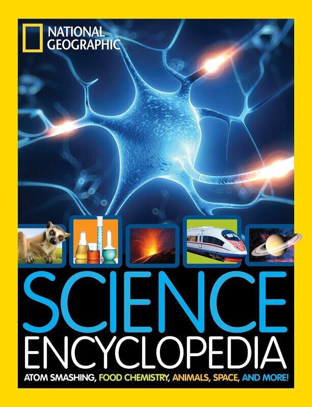 

Science Encyclopedia: Atom Smashing, Food Chemistry, Animals, Space, and More!, Hardcover Book, By: National Geographic Kids