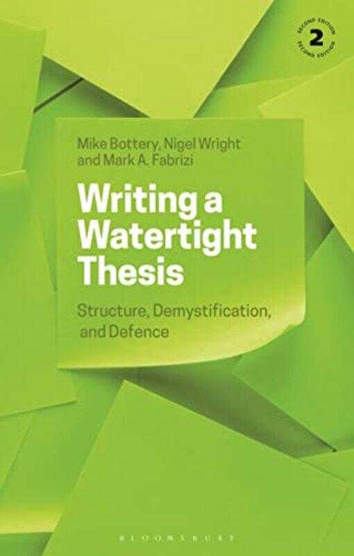 

Writing a Watertight Thesis-Paperback