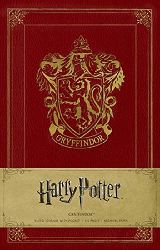 

Harry Potter Gryffindor Hardcover Ruled Journal,Hardcover,by:Warner Bros.