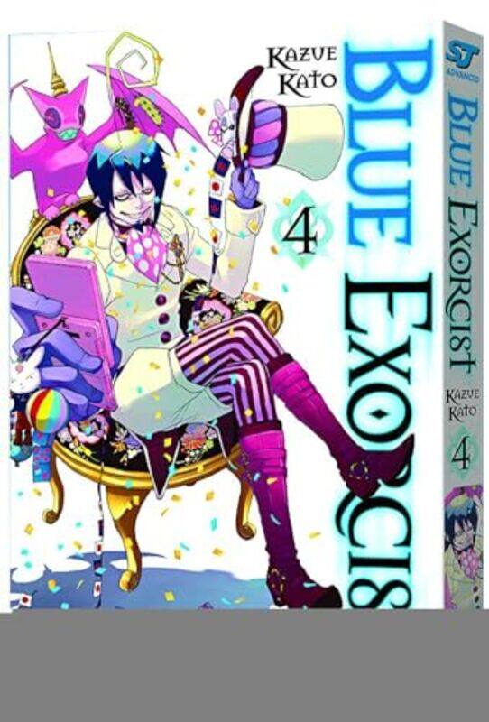 

Blue Exorcist Vol 4 by Kazue Kato-Paperback