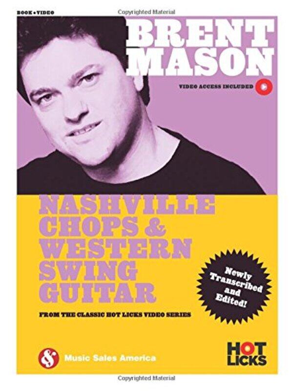 

Brent Mason Nashville Chops And Western By Guitar - Paperback