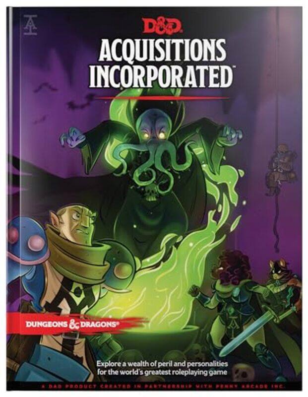 

Dungeons and Dragons Acquisitions Incorporated Hc Dandd Campaign Accessory Hardcover Book by Wizards RPG Team-Hardcover