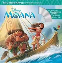 Moana Read-Along Storybook & CD,Paperback, By:Disney Storybook Art Team