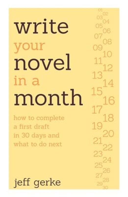 

Write Your Novel in a Month-Paperback