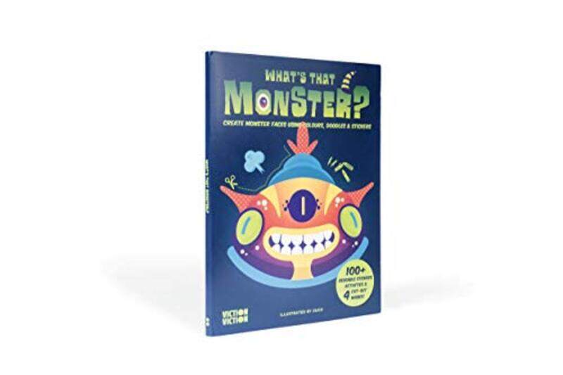 

What's That Monster: Re-imagine faces by mixing doodles & stickers (What's That Face), Paperback Book, By: Zuco