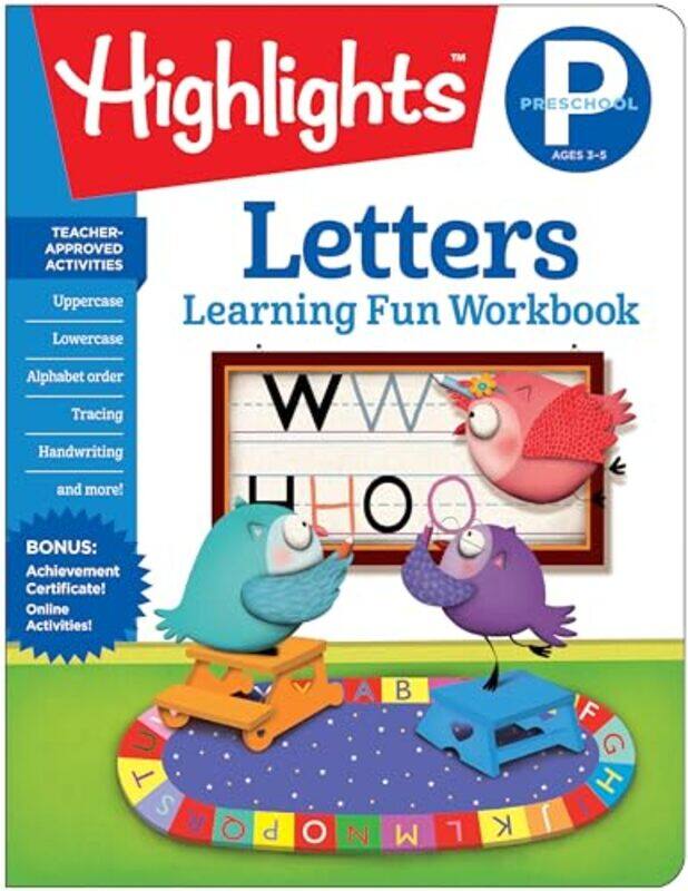 

Preschool Letters by Highlights-Paperback