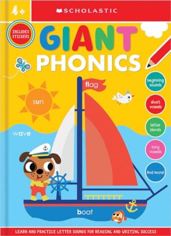 

Giant Phonics Workbook Scholastic Early Learners Giant Workbook By Scholastic Early Learners -Paperback