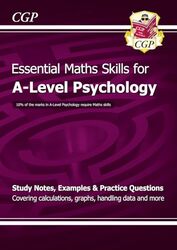 Alevel Psychology Essential Maths Skills by Cgp Books - Cgp Book..Paperback