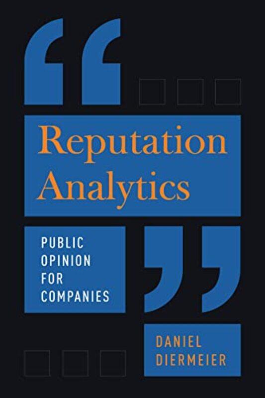 

Reputation Analytics by Nancy Jennings-Hardcover