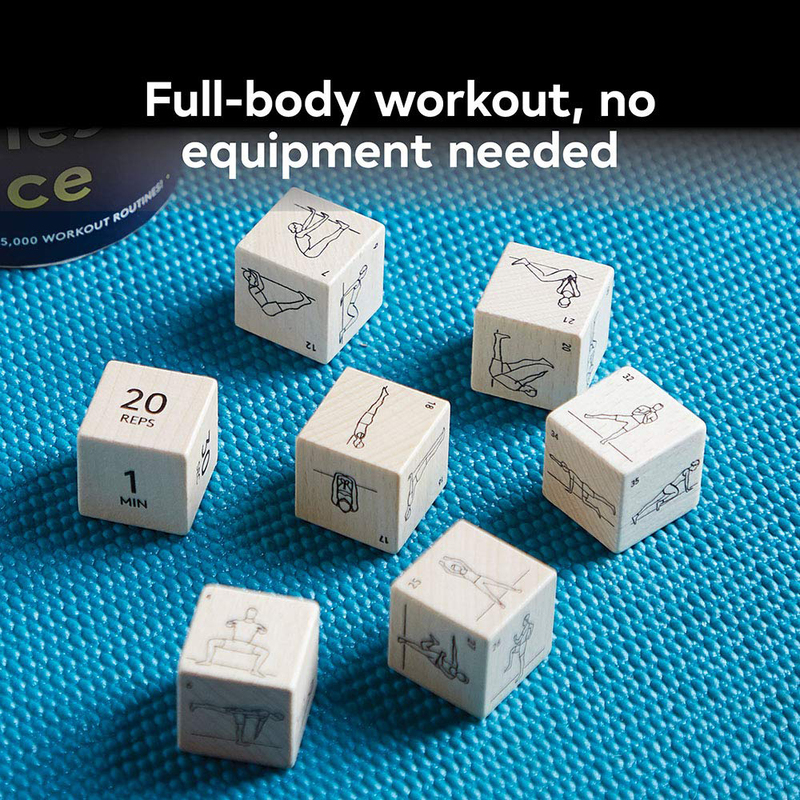 Fitness Dice, Novelty Book, By: Chronicle Books