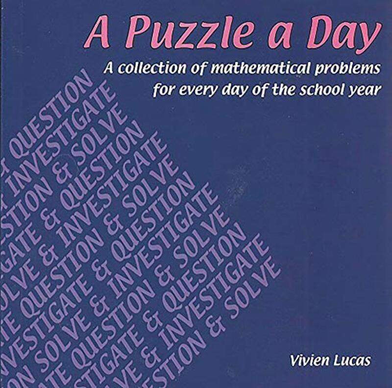 

A Puzzle a Day by Michael University of Florida College of Veterinary Medicine USA SchaerFrederic School of Veterinary Medicine Louisiana State Univer