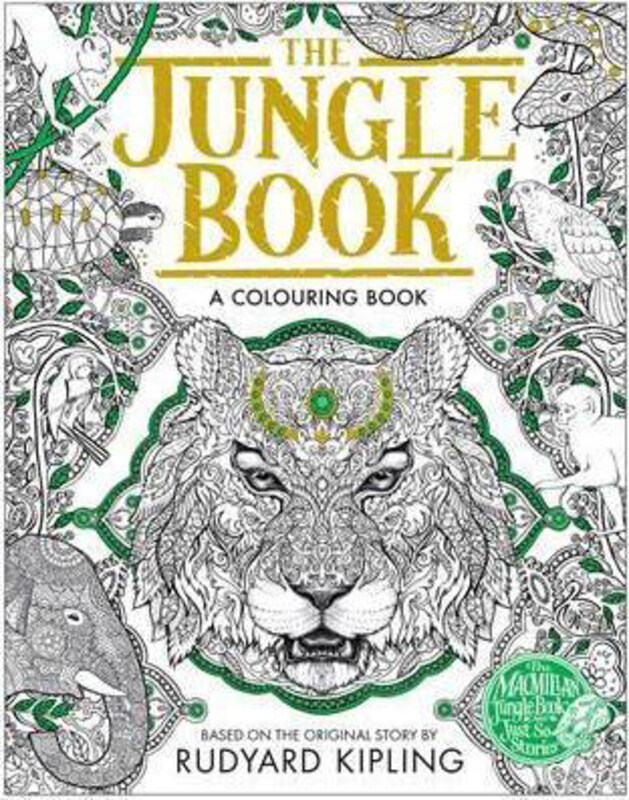 

The Jungle Book Colouring Book, Paperback Book, By: Rudyard Kipling