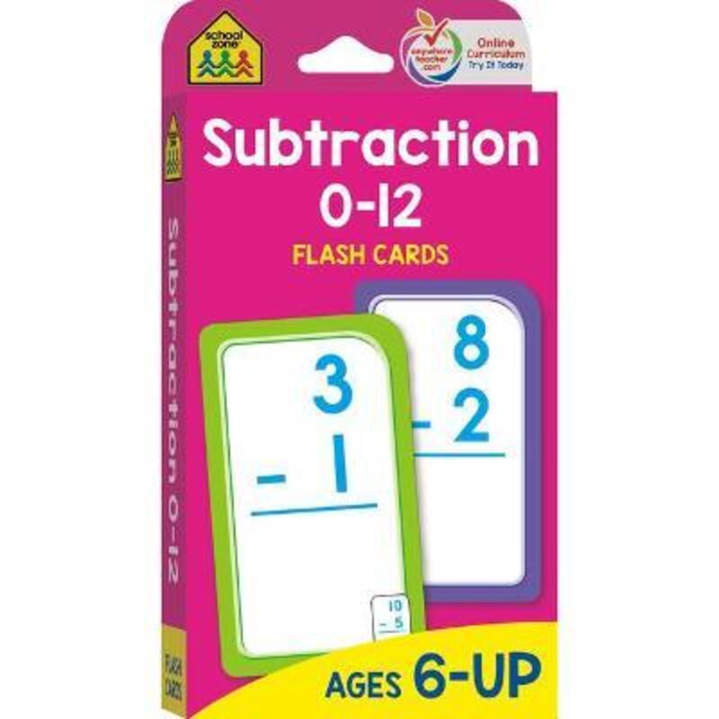 

Subtraction 0-12 Flash Cards.paperback,By :School Zone Publishing