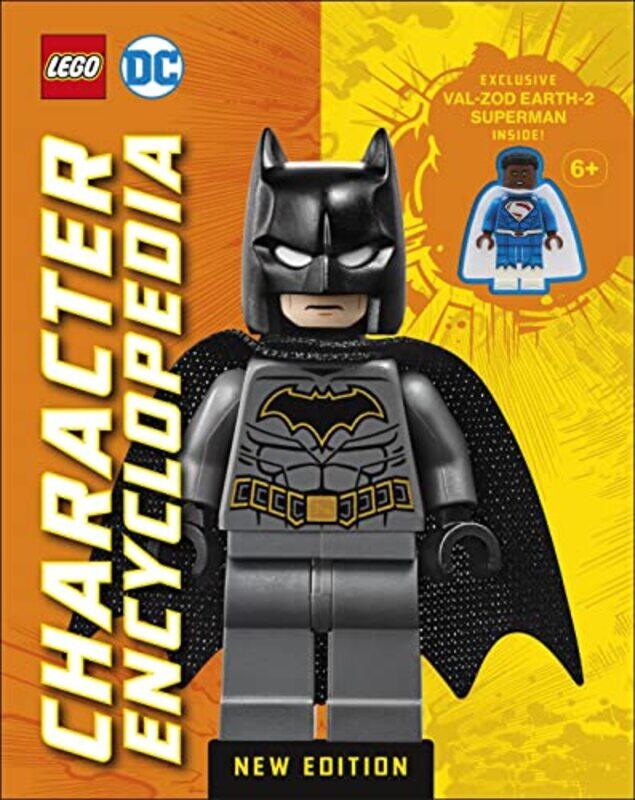 

LEGO DC Character Encyclopedia New Edition: With exclusive LEGO minifigure,Paperback by Dowsett, Elizabeth